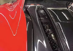 McLaren 540C/570S/570GT Dry Carbon Fiber Rear Engine Cover.