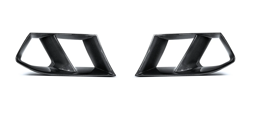 PLM Dry Carbon Front Bumper Lower Vent Set - BMW G80 G82 M3 M4.