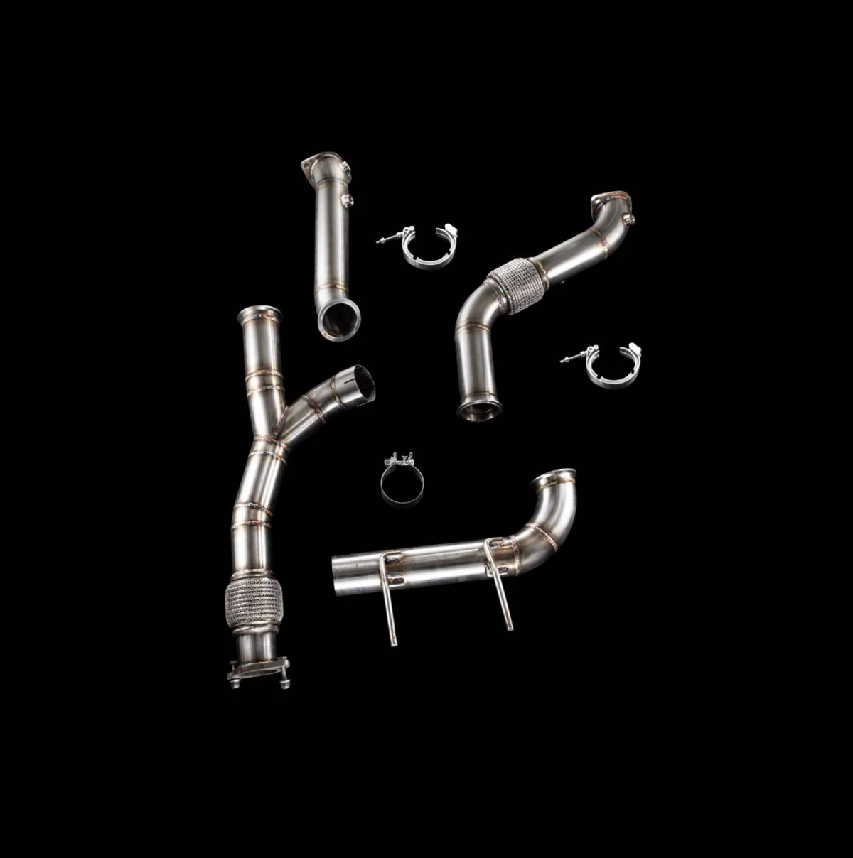 BlackBoost Ford Bronco (U275) V6 2.7L EcoBoost Catless Downpipes