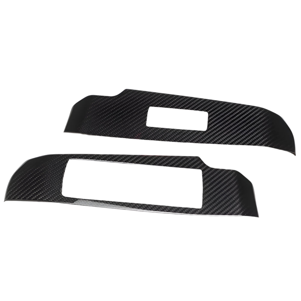 Carbon Fiber Car Interior Door Window Switch Lift Lock Panel Trim - Lexus IS IS250 IS300 IS350 2014-2020.