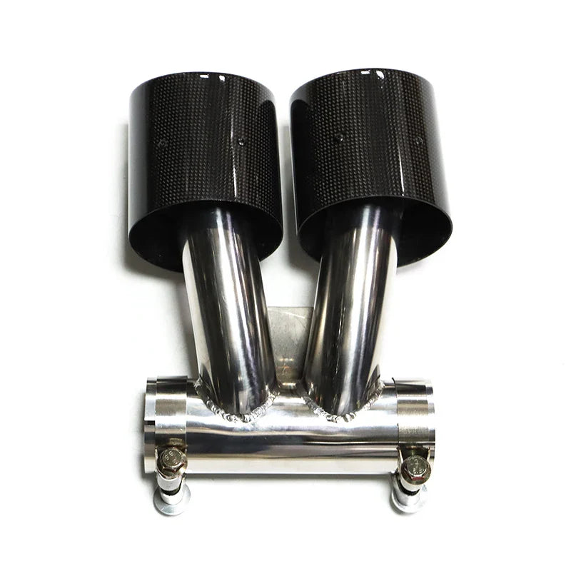 Carbon Fiber Exhaust Tip - Porsche 718/987 Boxster Cayman.