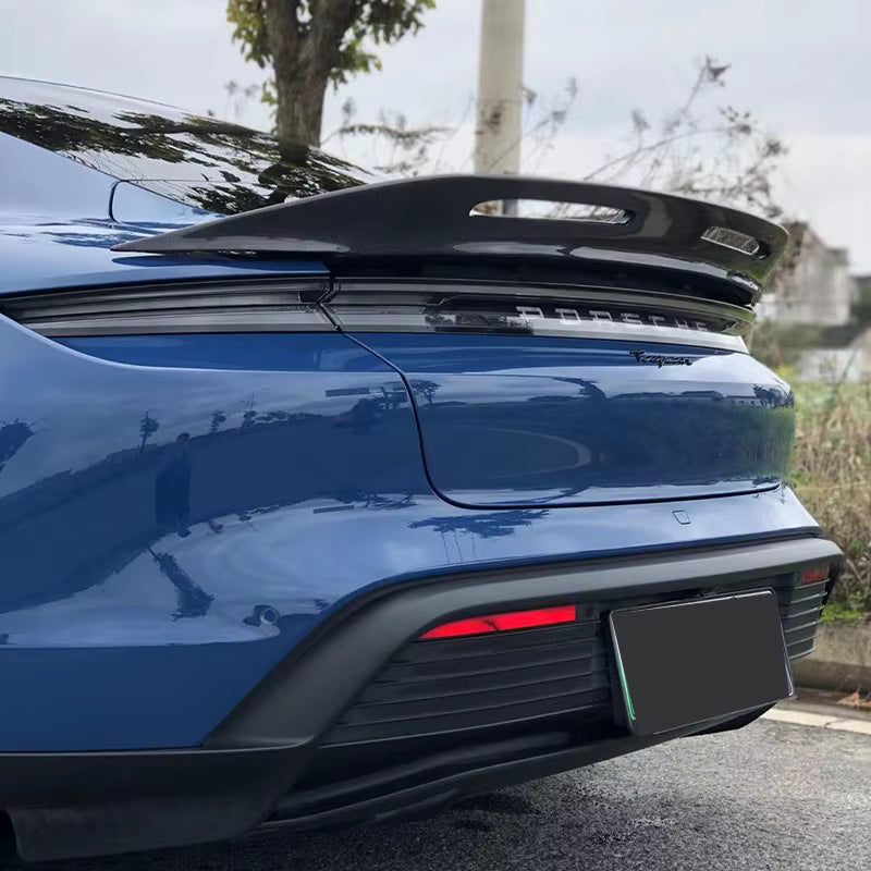Carbon Fiber Spoiler Wing -  Porsche Taycan Turbo/ Turbo S 2019-2022.
