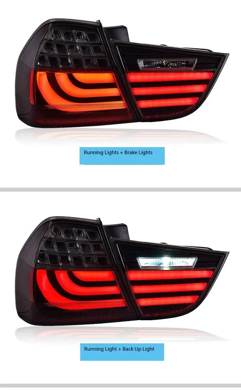 LCI Style Rear Taillights - BMW E90 M3 & 3 Series.