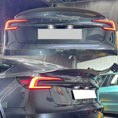 P Style Carbon Fiber Spoiler - Tesla Model 3 HighLand.