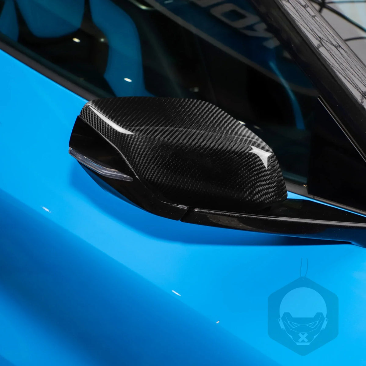 Carbon Fiber Mirror Caps -  Corvette C8 20-22.