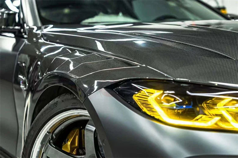Carbon Fiber Front Vented Fenders - BMW G80 M3 & G82 / G83 M4.