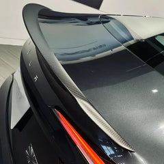 P Style Carbon Fiber Spoiler - Tesla Model 3 HighLand.