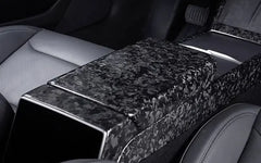 Dry carbon Fiber Armrest Overlay - Tesla Model 3 (HighLand 2024+).