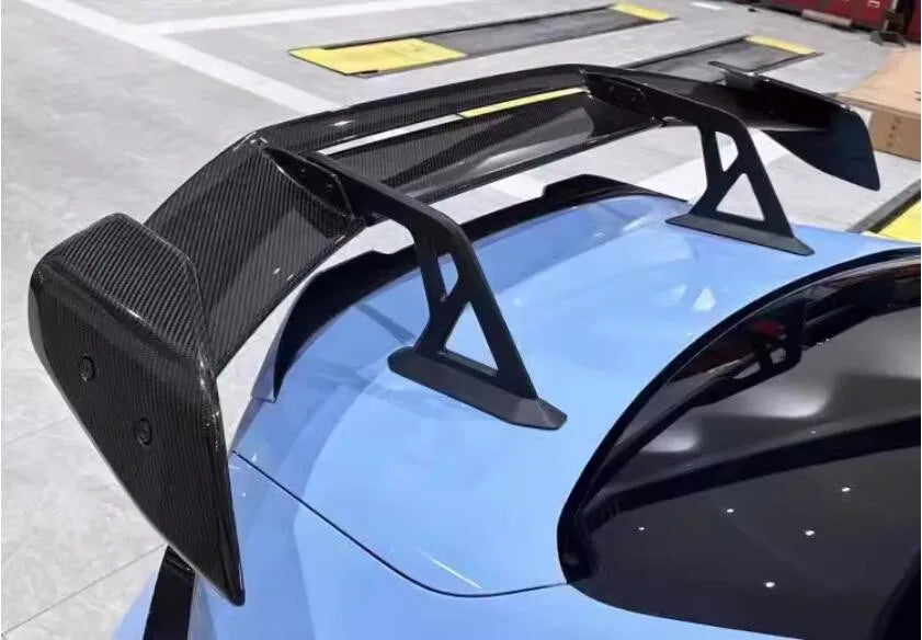 AD Style Carbon Fiber Swan Neck Wing - BMW G87 / F87 M2 & G42 / F22 2 series.