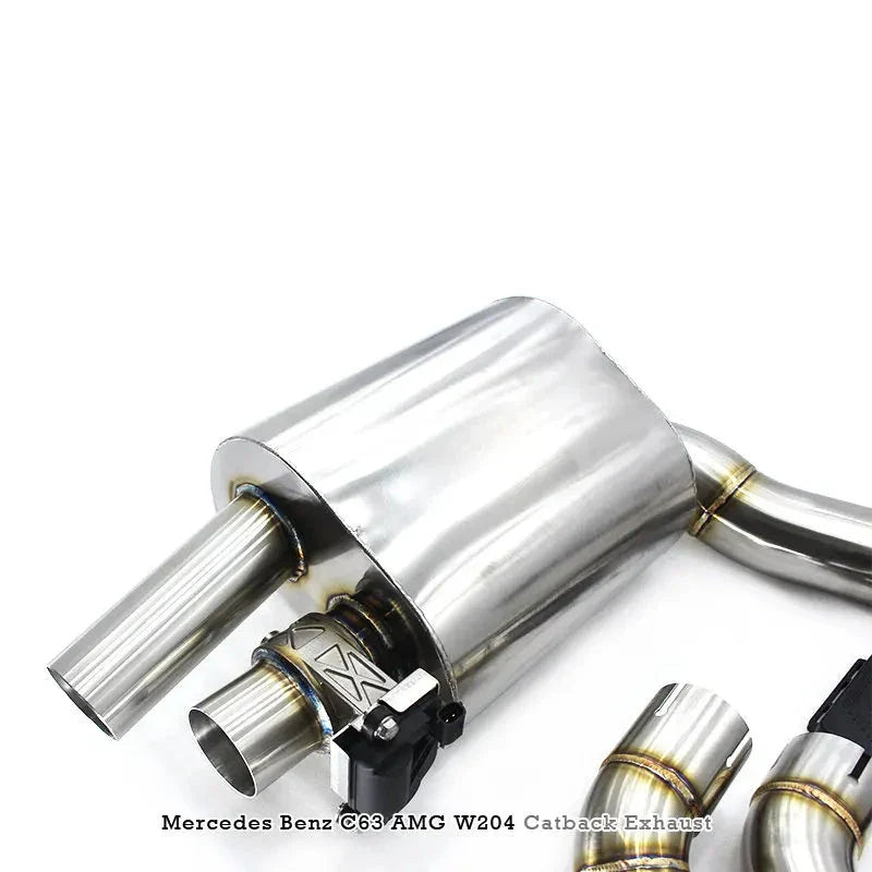 Performance Cat Back Exhaust System - Mercedes-Benz C63 W204 6.2 2012-2015.