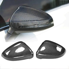 OEM Style Carbon Fiber Mirror Caps Replacement -Audi RS5 / S5 / A4 / S4 / & A5.