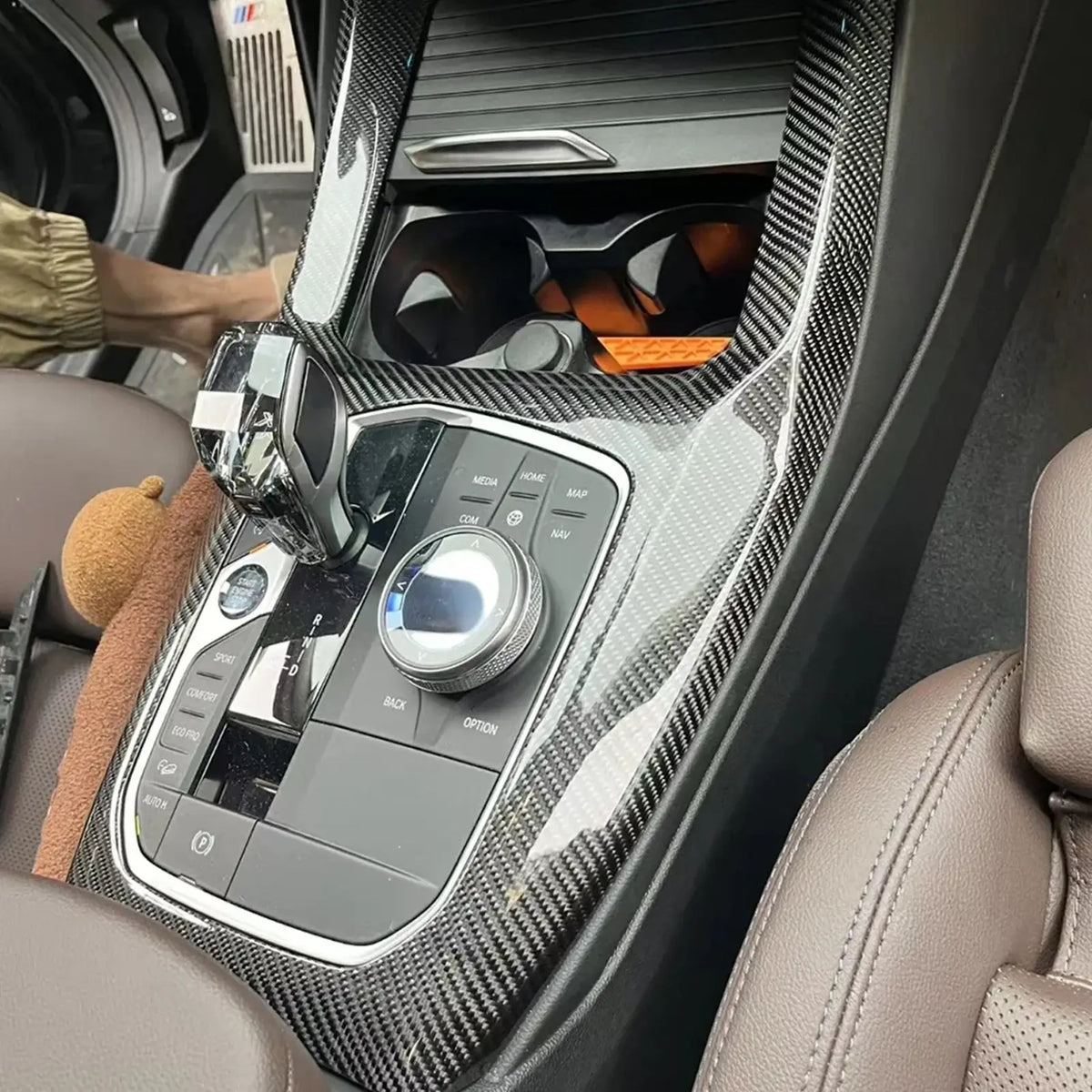 Carbon Fiber Center Console - BMW X3 G01 X4 G02 X3M F97 X4M & F98.