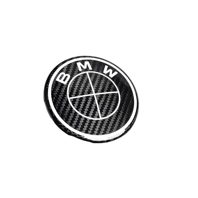 BMW Carbon Fiber roundel Emblem Cover - BMW.