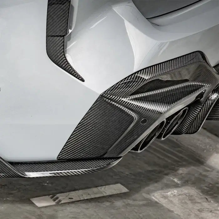 SQ Style Dry Carbon Fiber Rear Diffuser - BMW G01 X3.