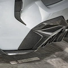SQ Style Dry Carbon Fiber Rear Diffuser - BMW G01 X3.