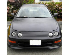 Spec-D Bumper Lights (Chrome Housing/Amber Lens) Acura Integra 1994-1997.