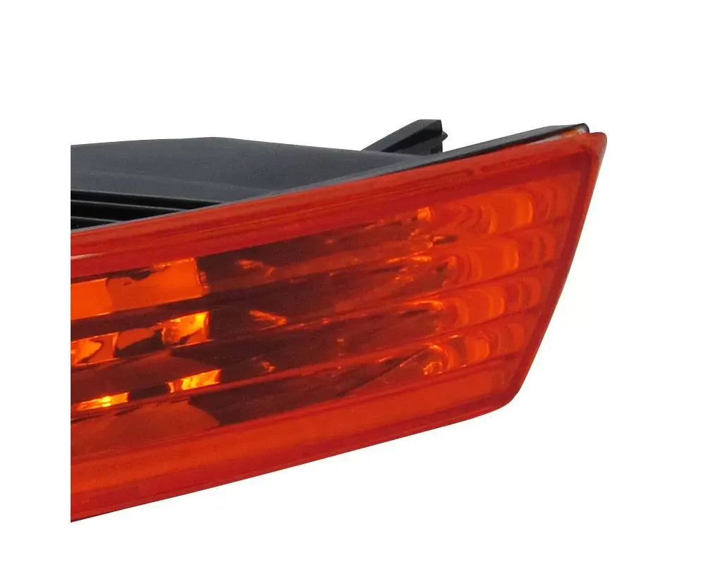 Spec-D Bumper Lights (Chrome Housing/Amber Lens) Acura Integra 1994-1997.