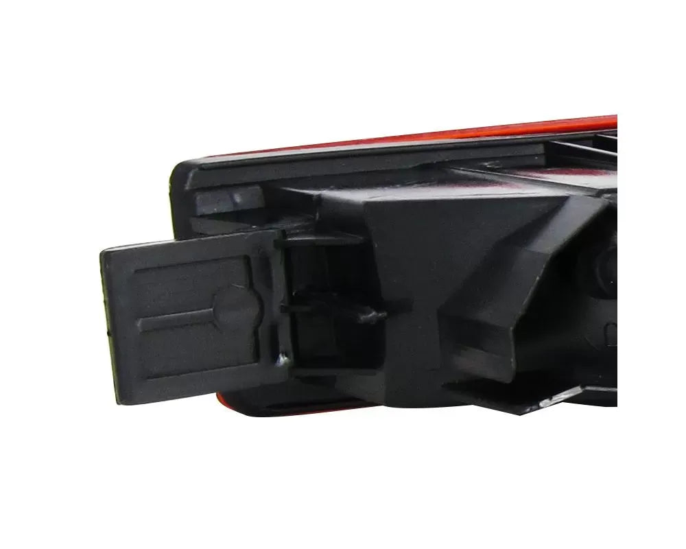 Spec-D Bumper Lights (Chrome Housing/Amber Lens) Acura Integra 1994-1997.