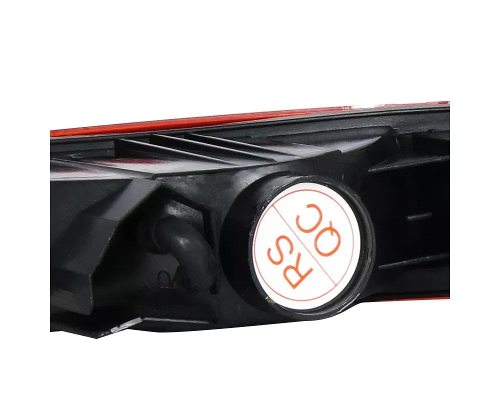 Spec-D Bumper Lights (Chrome Housing/Amber Lens) Acura Integra 1994-1997.