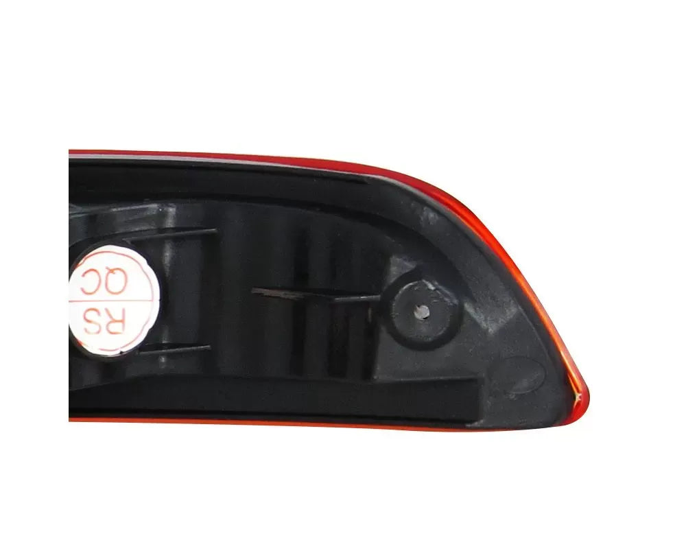 Spec-D Bumper Lights (Chrome Housing/Amber Lens) Acura Integra 1994-1997.