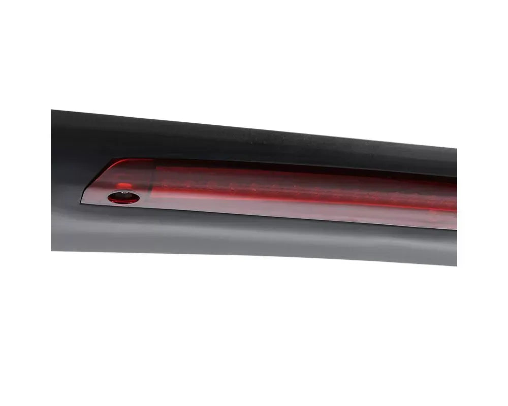 Spec-D Matte Black ABS Rear Spoiler Wing w/ LED 3rd Brake Light Honda Civic 1996-2000
