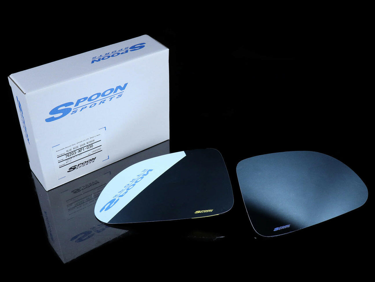 Spoon Hydro-Blue Wide Side Mirror Set - 00-09 S2000.