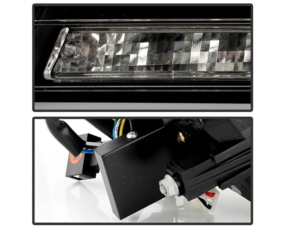 Spyder Auto Black Full LED Tail Lights Audi A3 2003-2008.