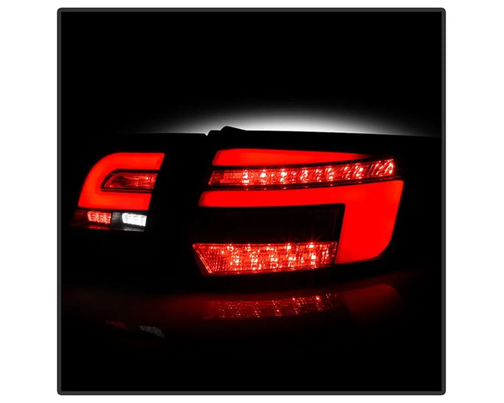 Spyder Auto Black Full LED Tail Lights Audi A3 2003-2008.