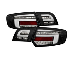 Spyder Auto Black Full LED Tail Lights Audi A3 2003-2008.