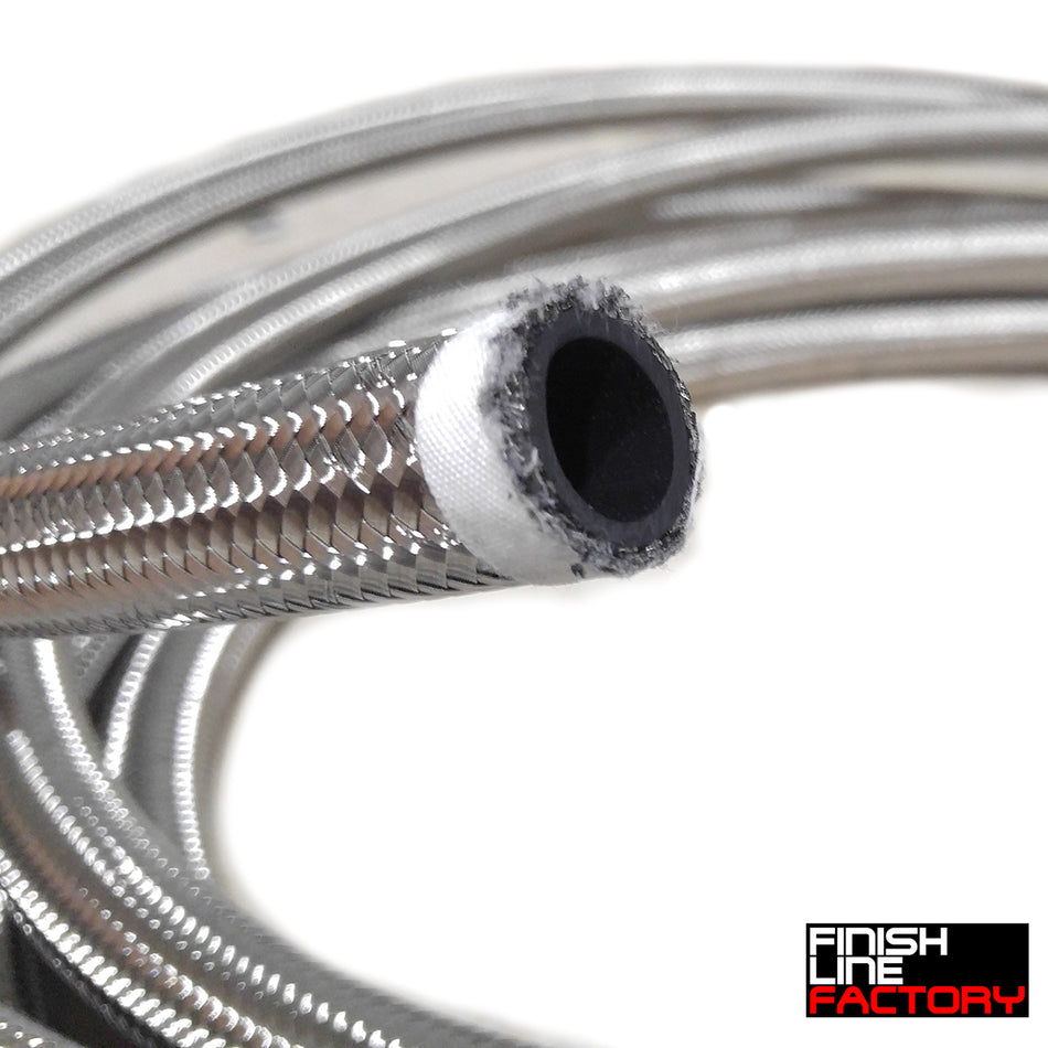 FLF Stainless Steel Braided Hose (05 Foot Roll)