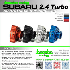 SUBARU 2.4T ADJUSTABLE BOV ADAPTER.