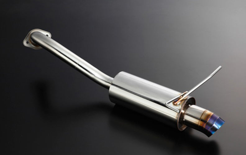 J's Racing 304-R Stainless Axle-back Exhaust 50R PLUS - Honda Fit GK 15+