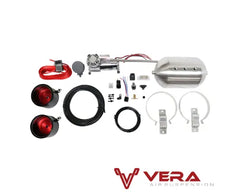 TruHart StreetPlus Coilovers w/ Front Air Cups Plus Silver Management Acura TL|TSX 2008-2014|Honda Accord 2008-2012.
