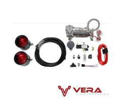 TruHart StreetPlus Coilovers w/ Front Air Cups Plus Gold Tankless Control System Acura TL|TSX 2008-2014|Honda Accord 2008-2012.