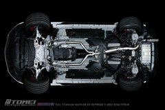 Tomei Full Titanium Muffler Kit Expreme Ti - Type-R / D | 2023+ Nissan Z (TB6090-NS21C).