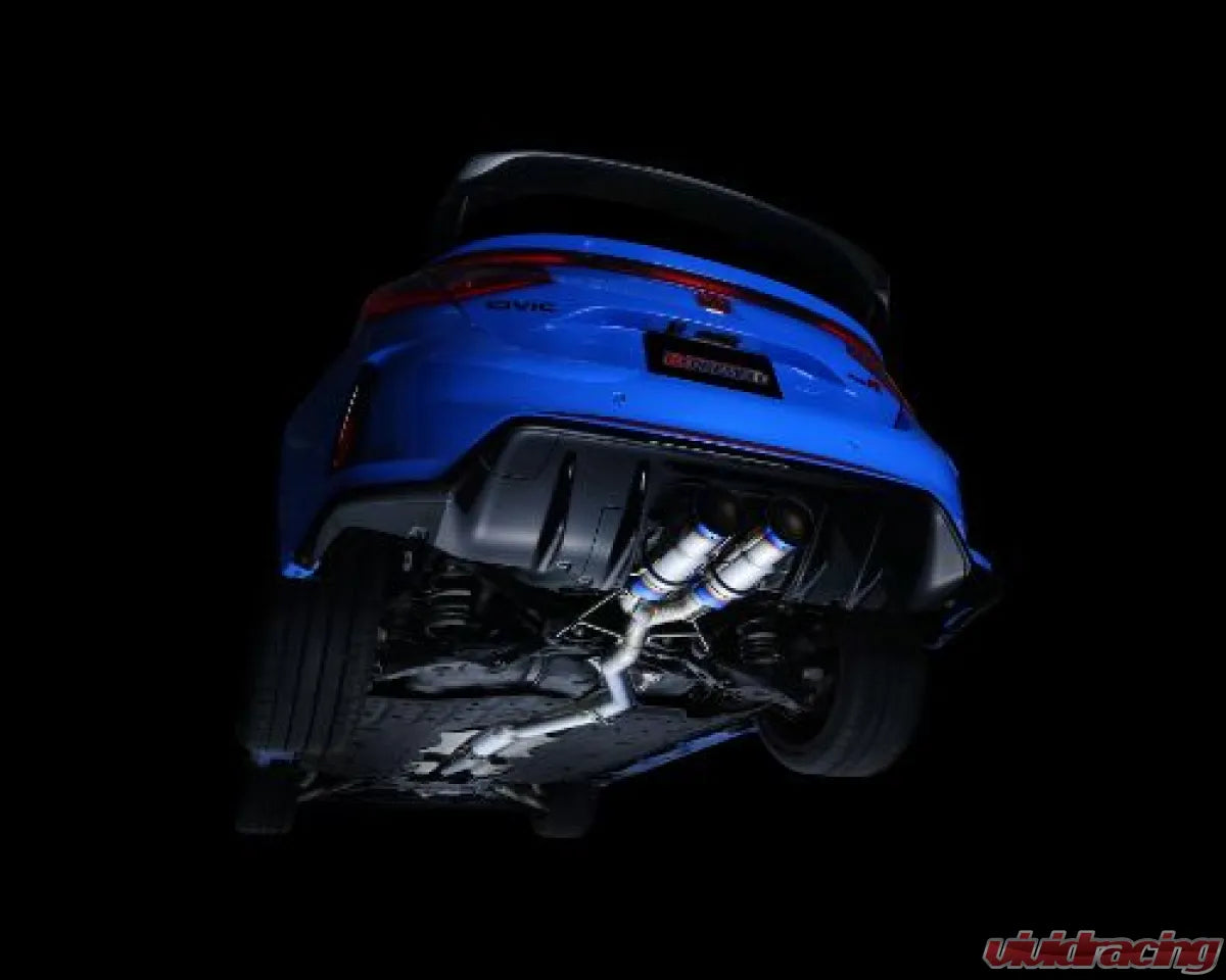 Tomei Type-D Extreme Full Titanium Muffler Kit Honda FL5 Civic Type-R 2023-2025