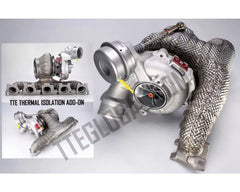 TTE Turbo Heat Shield Isolation Add On for TTE480+ TSI Upgrade Turbocharger.