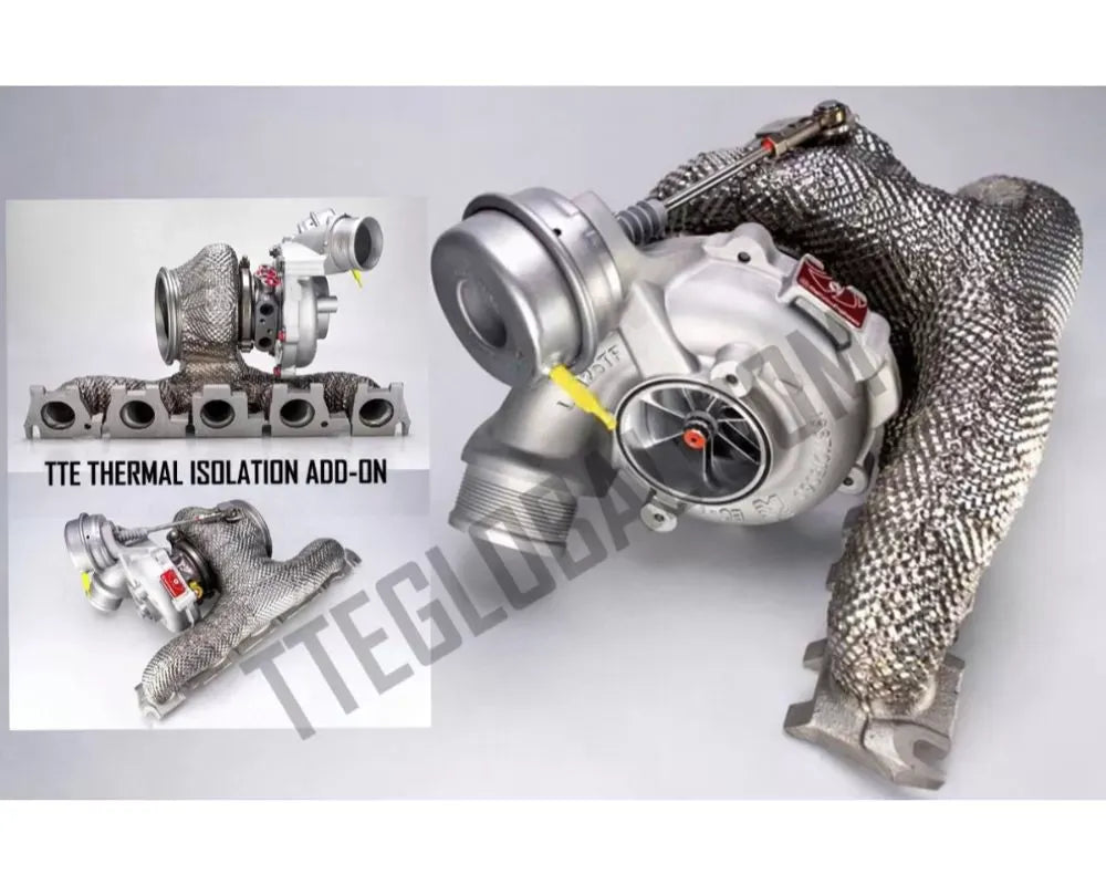 TTE Turbo Heat Shield Isolation Add On for TTE450 2.0 TSI Upgrade Turbocharger.