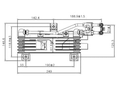 TYC Genera Automatic Transmission Oil Cooler Acura TL 2009-2014.