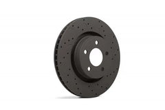 Hawk Performance Talon Cross-Drilled and Slotted Rear.