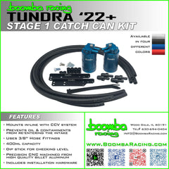 TUNDRA STAGE 1 CATCH CAN KIT | 2022+.