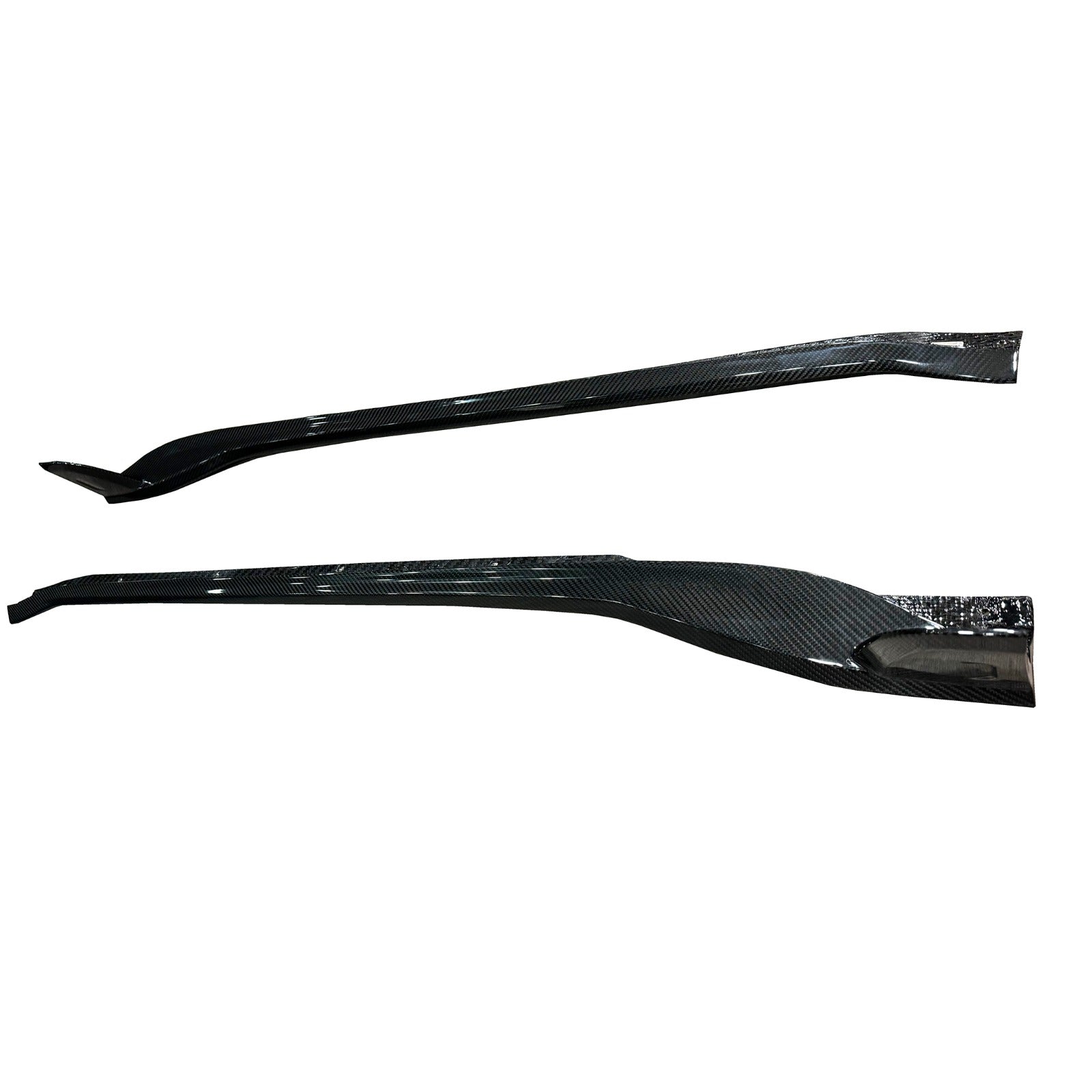 TC Style Dry Carbon Fiber Side Skirt -  Porsche 992 Turbo S 2020-2023.