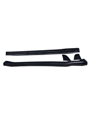 Dry Carbon Fiber Side Skirts w/ Winglet - porsche 911 992 Turbo S.