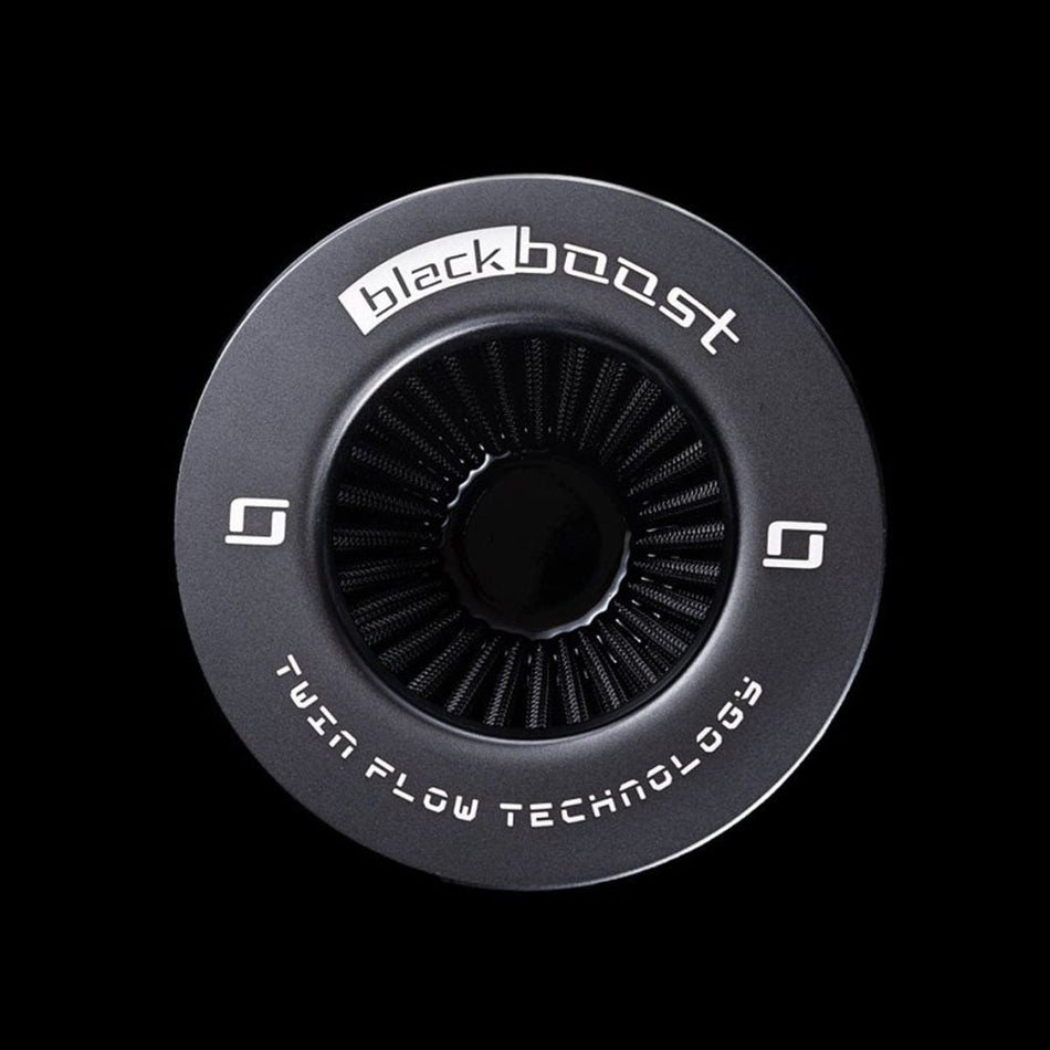 BlackBoost Twin Air Flow Filter Inlet Diameter 4.3" / 110MM x 218 Individual (1)
