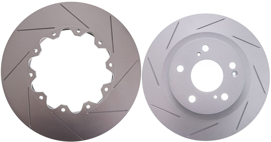 SBD Slotted Rotor Complete Kit (2-Piece Front Rings + Rear) for 2017+ Honda Civic Type R FK8/FL5