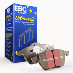 EBC Brakes Ultimax OEM Plus Rear Disc Brake Pad Set FMSI D374 Rear.