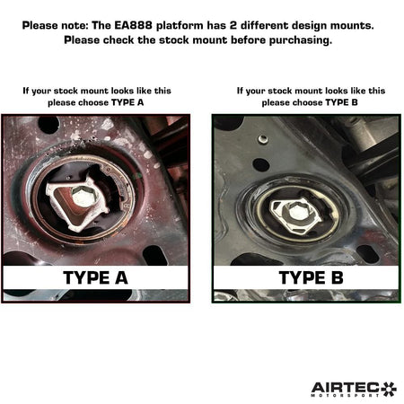 AIRTEC Motorsport Torque Mount Insert for MQB EA888 (Type A & B).
