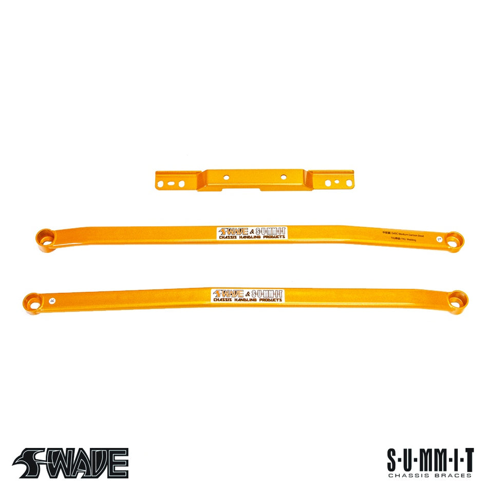 SWAVE & SUMMIT Mid Lower V Type Bar Set VW Golf GTI & R MK8