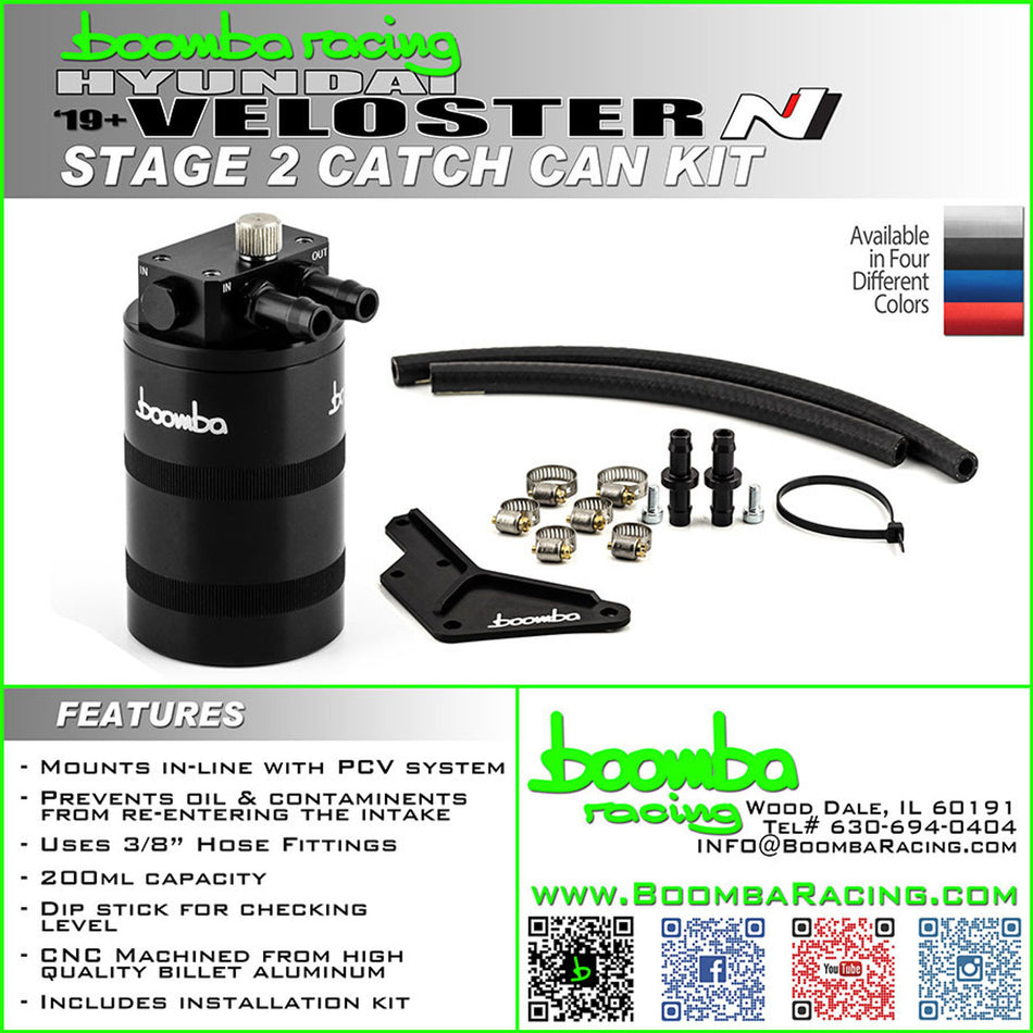 VELOSTER N STAGE 2 CATCH CAN KIT