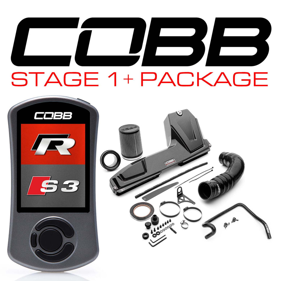 Cobb Stage 1+ Redline Carbon Fiber Power Package With DSG /S Tronic Flashing MK7 Volkswagen Golf R